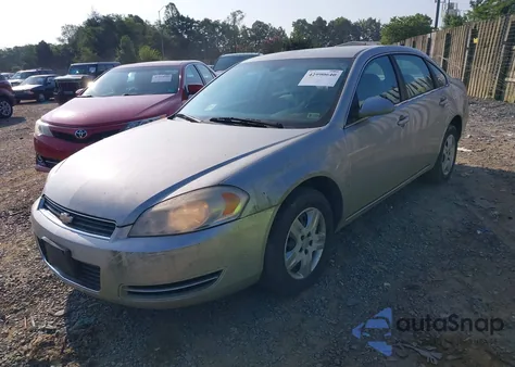 2008 Chevrolet Impala Ls z USA, uszkodzony, nr VIN 2G1WB58KX81360845